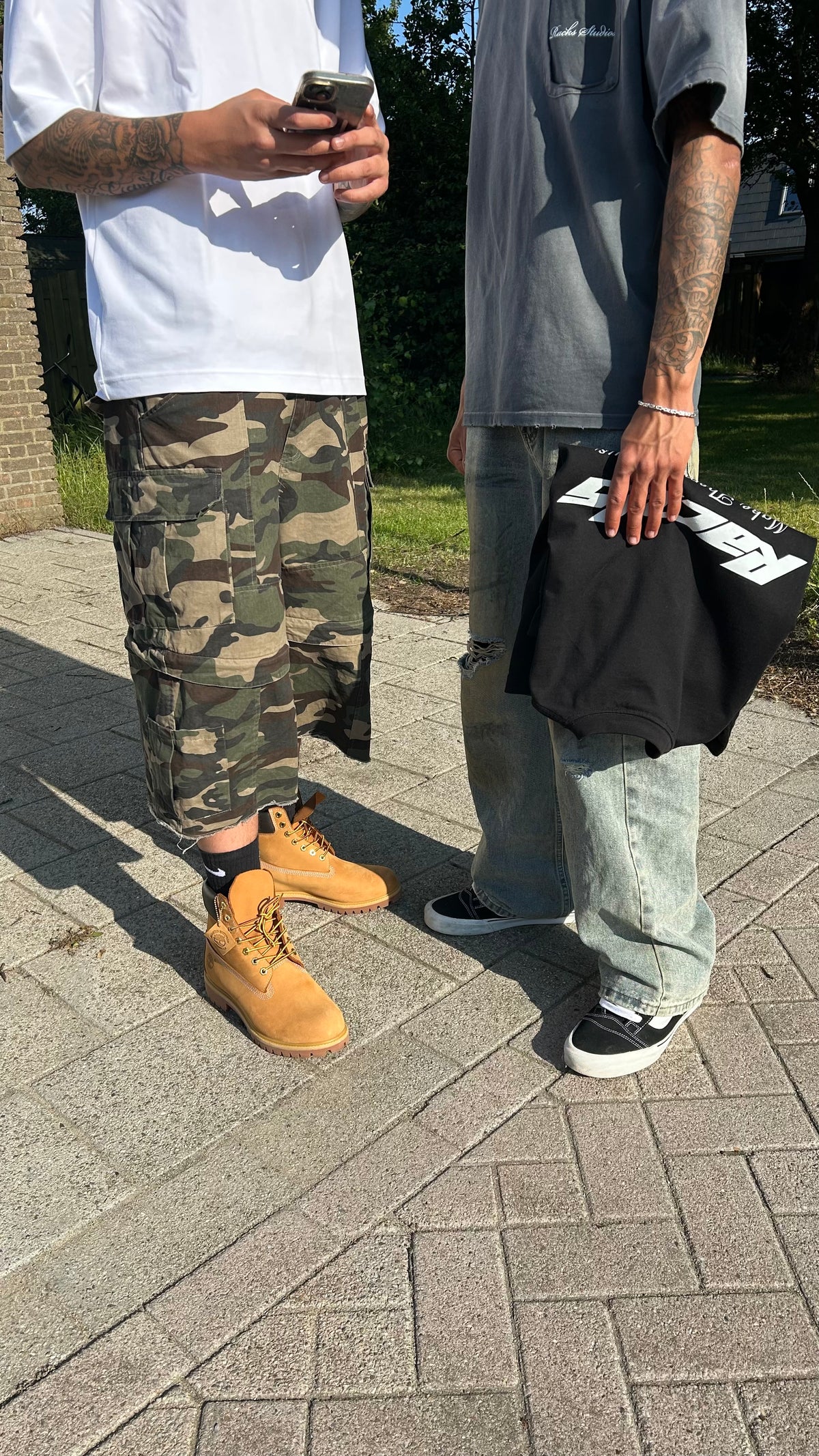 Camo Detachable Jort