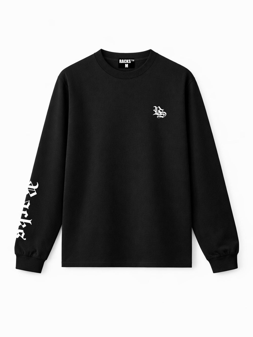 ESSENTIALS LS - BLACK