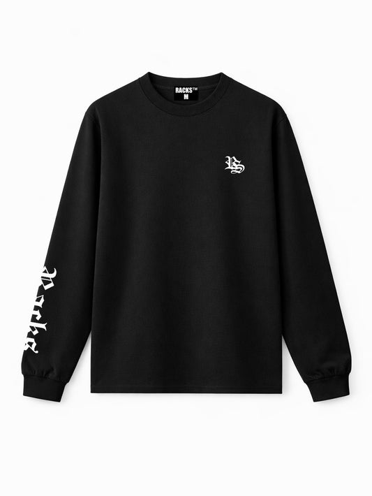 ESSENTIALS LS - BLACK
