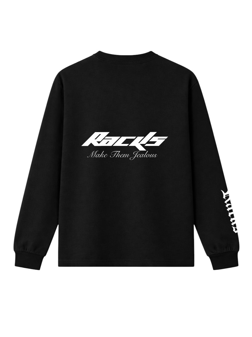 ESSENTIALS LS - BLACK