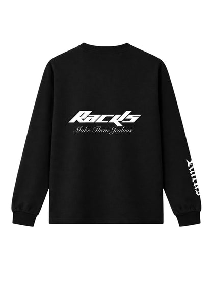 ESSENTIALS LS - BLACK
